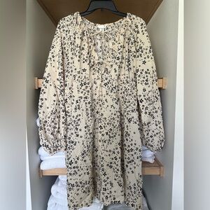 Black and Cream Dress